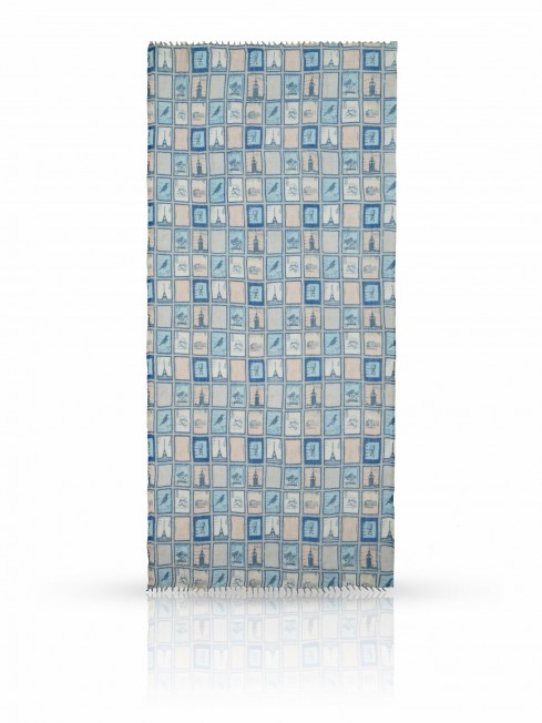 Палантин Женский W-STAMP/DENIM